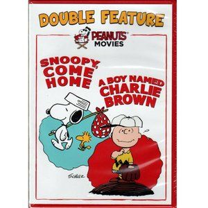 Snoopy Come Home/A Boy Named Charlie Brown DVD New Animation Peanuts Schulz Pre-